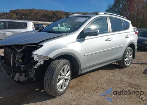 2013 Toyota Rav4 Limited из США, поврежденный, VIN 2T3DFREV4DW067906